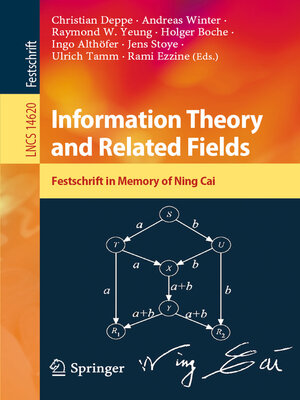 cover image of Information Theory and Related Fields